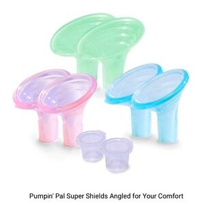 Pumpin pals flanges with Spectra and Ameda adapters